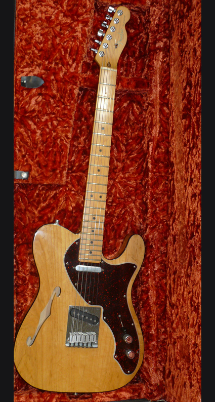 ~SOLD~Fender U.S.A. `97 Telecaster Thinline.Natural 90's Thinlin